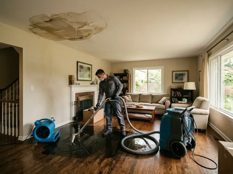 attic-pipe-burst-ceiling-drip-008 — frequently asked questions, Water Damage Restoration & Carpet Care in Arcata, CA